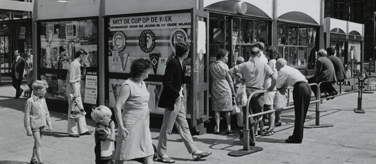 Paviljoen Cup op de Kiek Europakiek Feyenoord Stadhuisplein C70