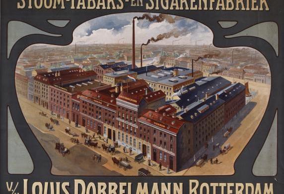 Reclameaffiche Louis Dobbelman