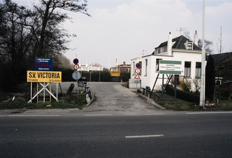 S.V. Victoria aan de Kralingseweg in 1988.