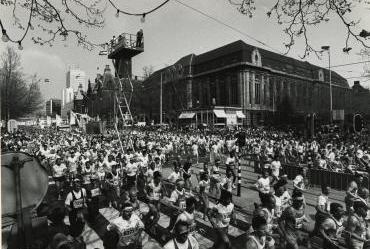 Startschot Rotterdam Marathon 