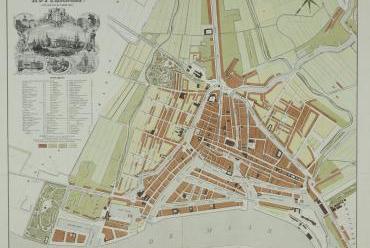 kaarten plattegronden stadsdriehoek