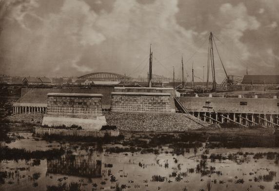 Spoorweghaven havenwerken aanleg