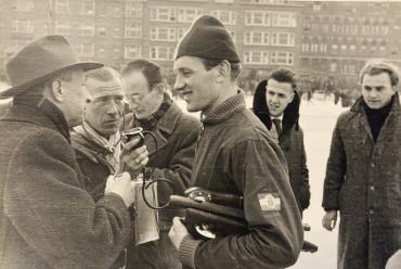 Schaatsen schaatswedstrijden Kralingen IJsclub natuurijs Broekman Interview 