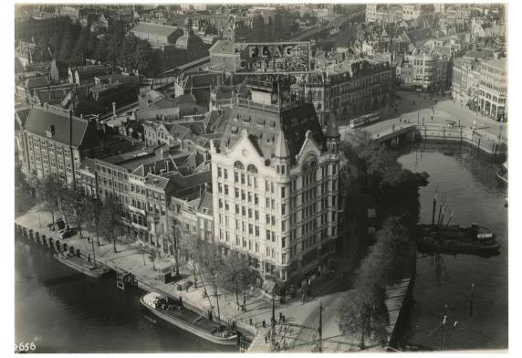 Luchtopname Witte Huis, 1925.