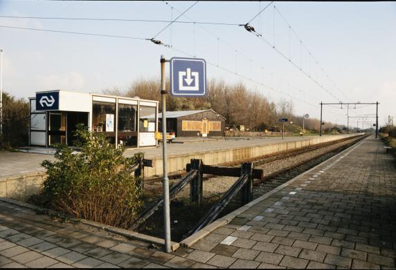 Station Hoek van Holland Strand in 1987