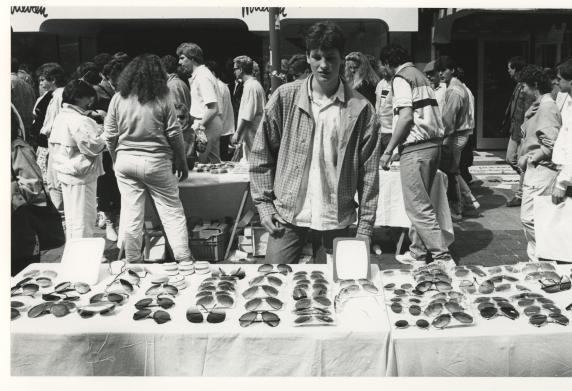 Diverse festiviteiten in de stad tijdens Koninginnedag.