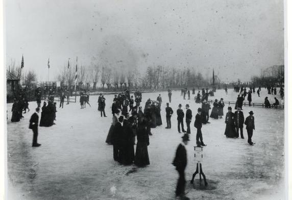 Schaatsen ijsbaan Kralingse plas ijsclub winter