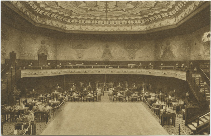 foto van het interieur van het cafe